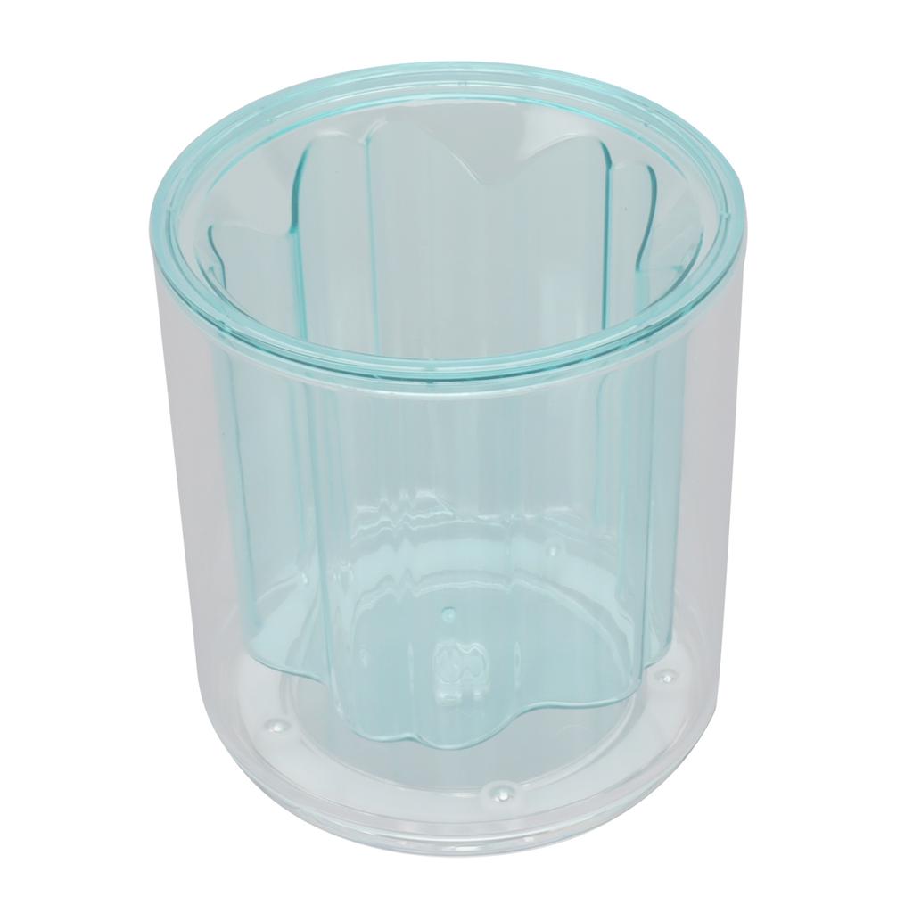 Rotating Pen Holder Desktop Storage Organizer PS Home Decoration for Cosmetics Pencil Green