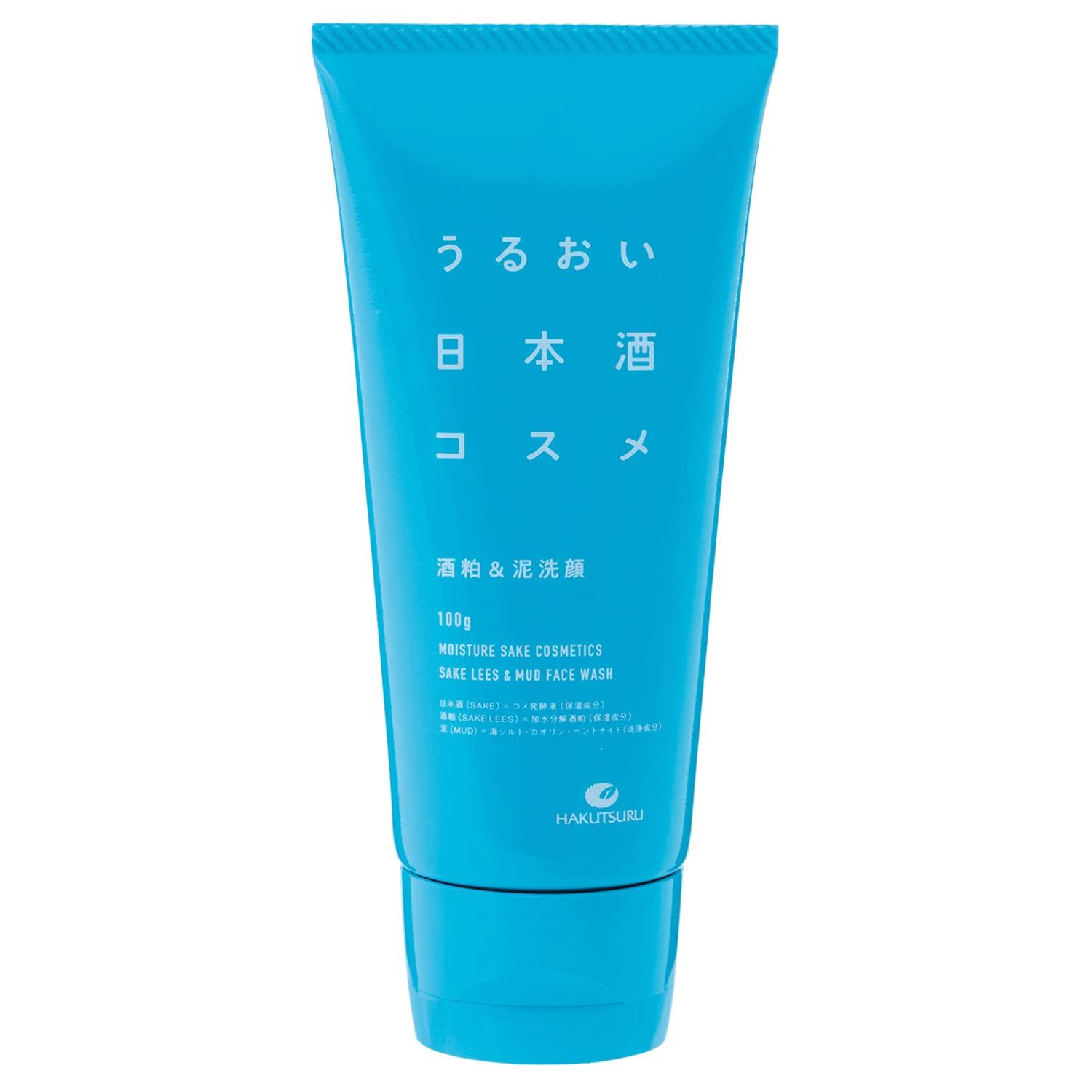 Hakutsuru Sake Brewery Moisturizing Japanese Cosmetic Lees Clay Facial Cleanser 100g
