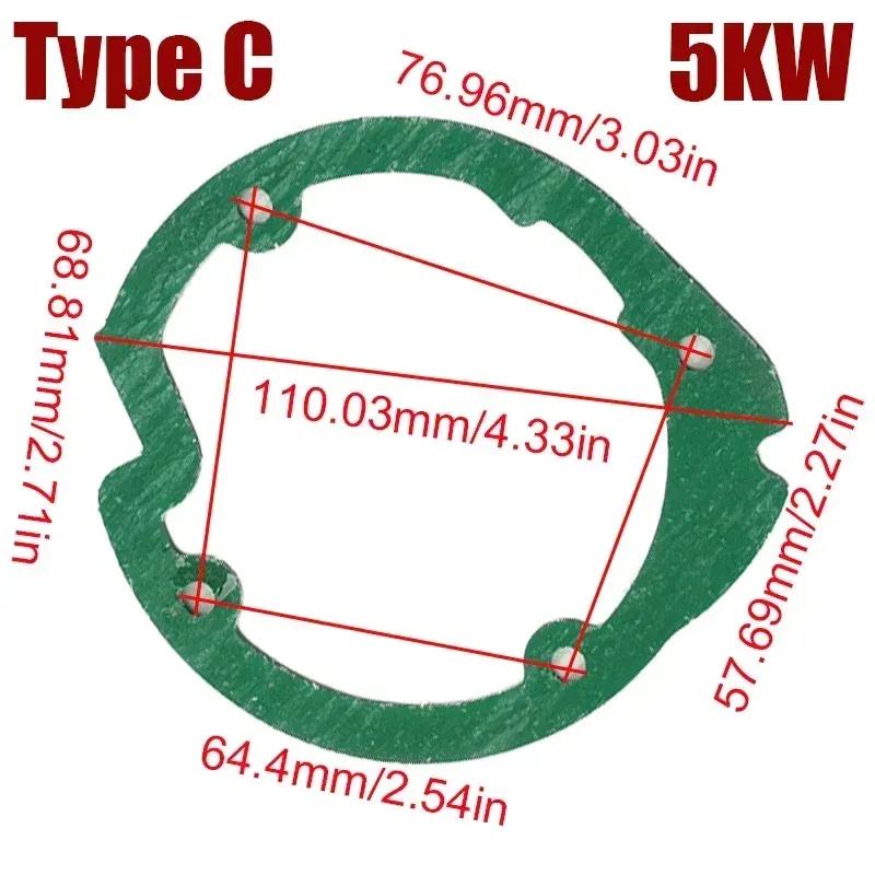 1/2/5/10/20/30x 2KW 5KW Air Diesel Heater Blower Fan Motor Burner Gasket Set For Chinese Heater Eberspacher Airtronic Car Truck