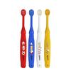 Ebisu Children's Toothbrush Snoopy Design, Ages 2-6, 3-Pack (Set of 2)