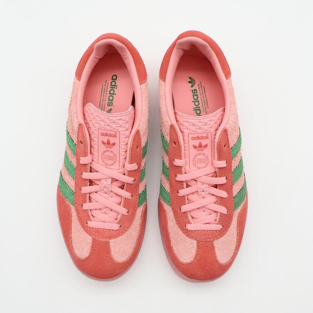 IG6782 Adidas Originals Gazelle Indoor Semi Pink Spark Preloved Green (Women's)