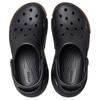 Crocs EVA Fashion Comfortable 6.9cm Clogs Unisex Black