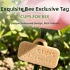 Colorful Bee Butterfly Water Cup Plastic Insect Drinking Device  Outdoor Garden Decor