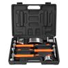 KKNOON 7-Piece Auto Body Repairs Kit Carbon Steel Sheet Metal Hammer and Dollies with Storage Case