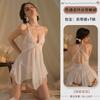 Sexy Lingerie Sexy Pure Lace Pajamas Transparent Suspender Pajamas Hot No-take Bed Flirting Uniform Temptation