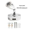 DC12V 24V RV Boat LED Reading Light Flexible Wall Lamp for Bedroom Interior Motorhome with USB Charger Port