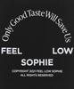 Feel Low Sophie Logo Eco Bag Black