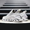 Fashion Fashion Purple Running Shoes Unisex Knit Breathable Platform Men's Casual Sneakers Outdoor Non slip Lace up Women's Sports Shoes