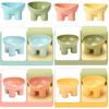Portable Anti-Drop Cat Dog Pet Feeding Bowl - Food And Water Feeder Designed for Pets