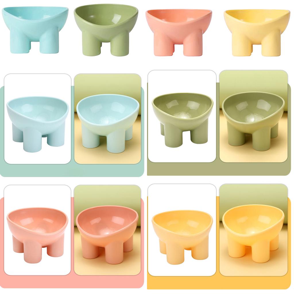 Portable Anti-Drop Cat Dog Pet Feeding Bowl - Food And Water Feeder Designed for Pets