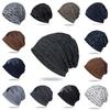 Hip Hop Letter Knit Beanie With Breathable Polyester For Adults Spring Autumn Wear