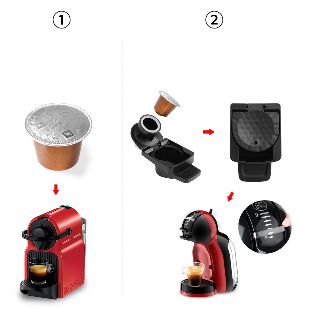 Capsule Adapter For Nespresso Original Capsules Convert To A Holder Compatible With Dolce Gusto MINI ME Coffee Maker Accessories