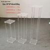Acrylic Flower Stand for Wedding Aisle and Stage Decoration