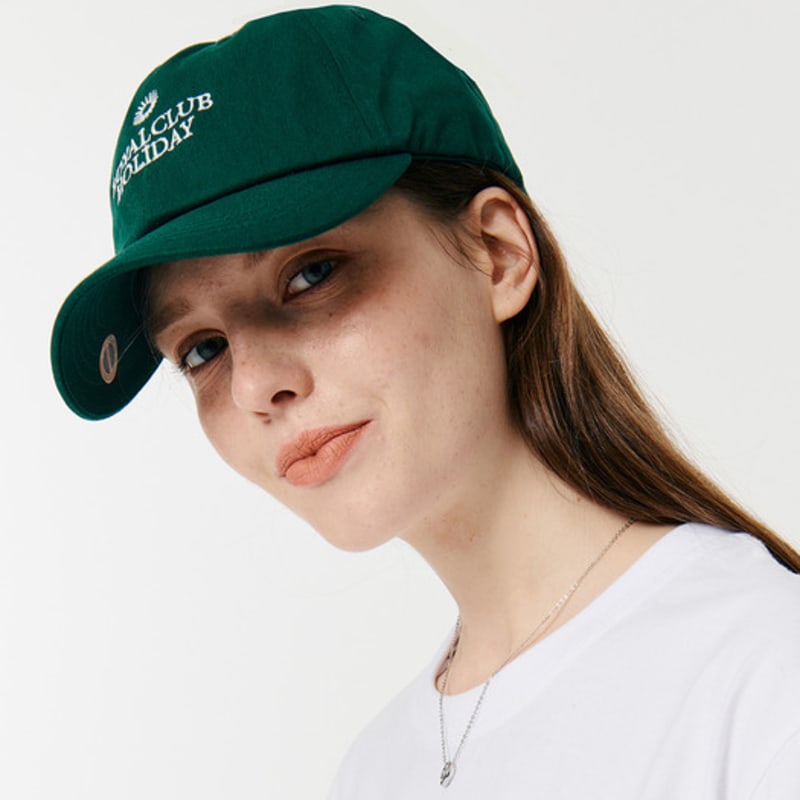 ROYAL CLUB HOLIDAY Royal Club Premium Cotton Ball Cap Deep Green