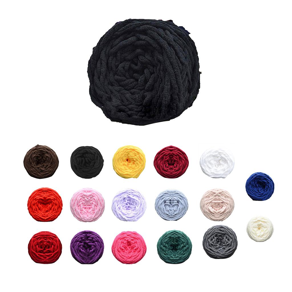 DIY Mjuk Scarf Tröja Handduk Tjock Garn Stickning Handduk Garn Ball
