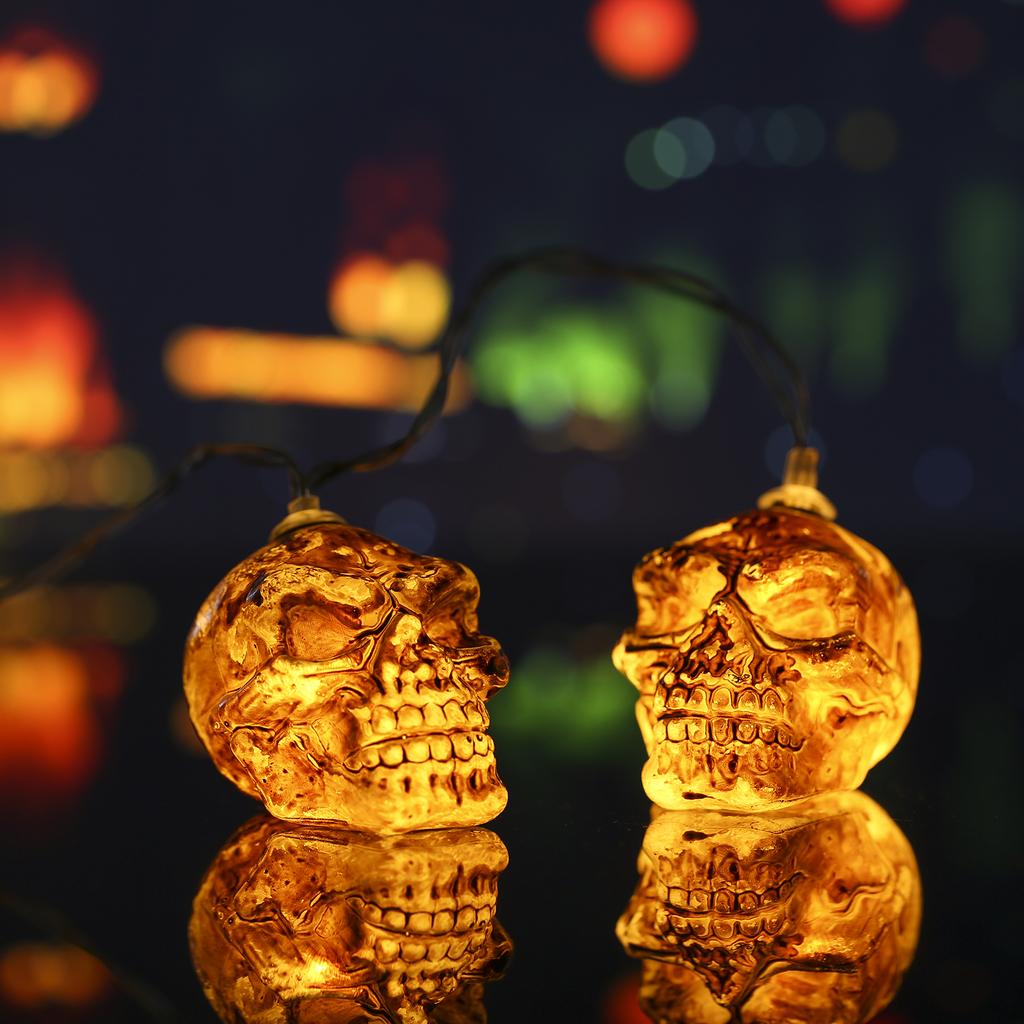 Halloween String Lights Holiday Decorative Lights String Lamp Atmosphere Halloween Decoration Light