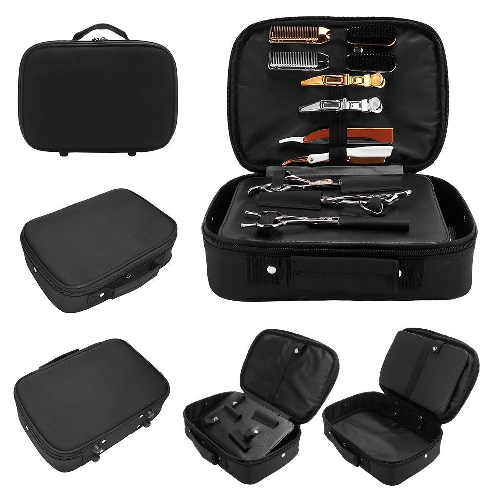 NEW Barber Shockproof Hair Scissors Case Bag Crush Resistance Trimmer Suitcase Waterproof Non-defrmation Styling Tool Box