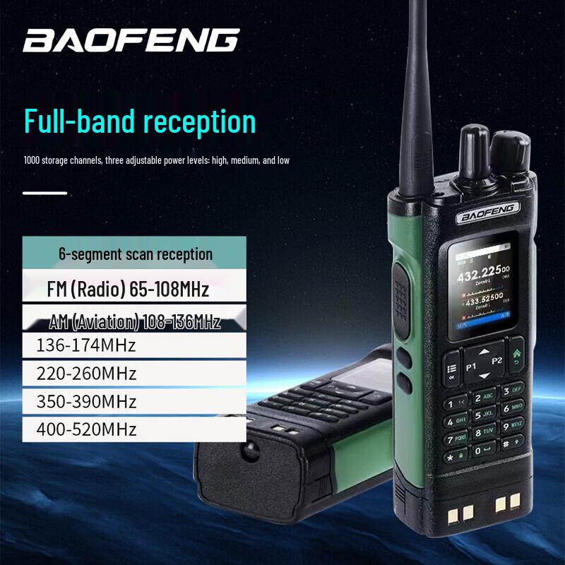 

BAOFENG UV-32 High Power Outdoor GPS Bluetooth Walkie-Talkie (CN version)