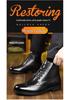 Men's Hand-Carved Leather High-Top Martin Boots: Casual Business Style