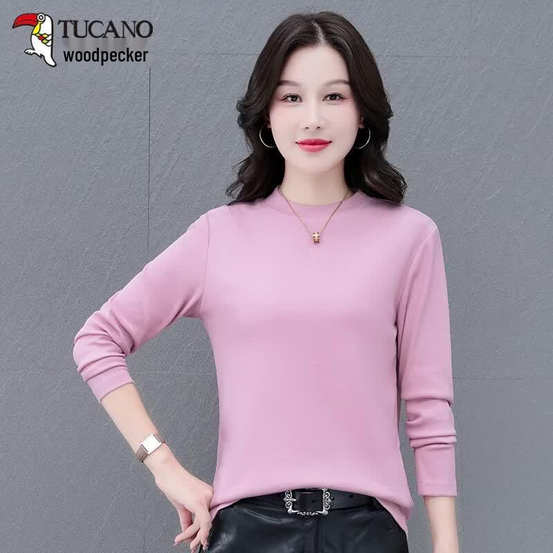 TUCANO Women's Long-Sleeve Cotton-Blend T-Shirt