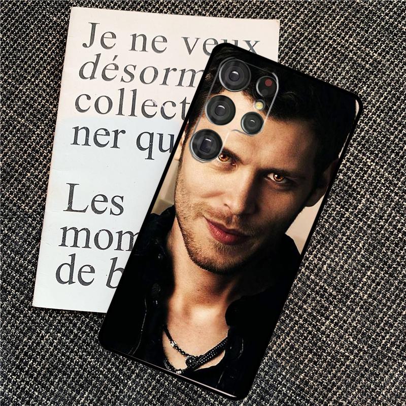 

Klaus Mikaelson Vampire Diaries Case For Samsung Galaxy S24 S23 S22 Ultra S8 S9 S10 Plus Note 10 20 Ultra S20 S21 FE Cover Galaxy S24