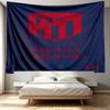 football club Print Tapestry - Portable Wall Decor Cloth, for Home, Dorm, Travel, Bedroom, Living Room - Ideal Birthday Housewarming Gift