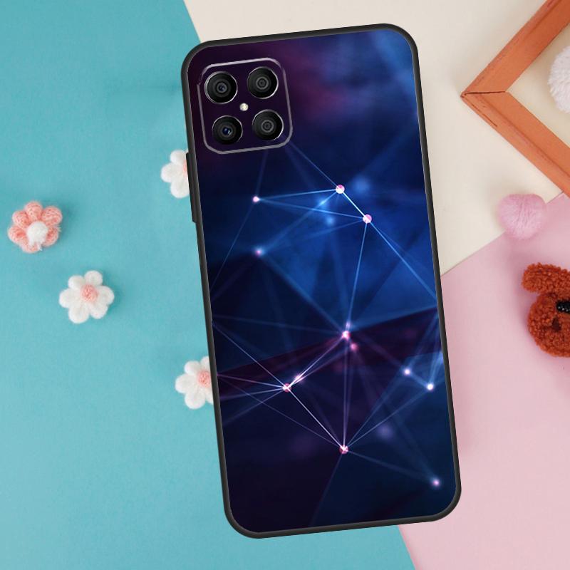 Lines Point Light Case For Honor 200 Pro 50 70 90 Lite X9a X8a X8 X9 X8b X9c X9b Honor Magic 7 5 6 Pro Cover