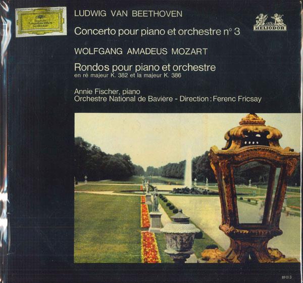 

LP Record ANNIE FISCHER FERENC FRICSAY ORCH Beethoven Concerto Pour Piano Et Or 89013 HELIODOR 1960 France Classical Used