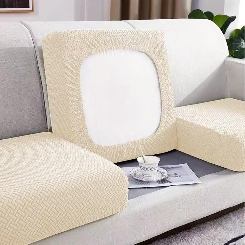 Thick Jacquard Sofa Seat Cover Elastic Sofa Cover Protector Couch Cover for Sofa Anti-dust Removable Sofa Cushion Cover