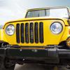 Car Front Hood Grille Ring Cover Protective Sticker For Jeep Wrangler TJ 1997-2006 Car Exterior Accessories 