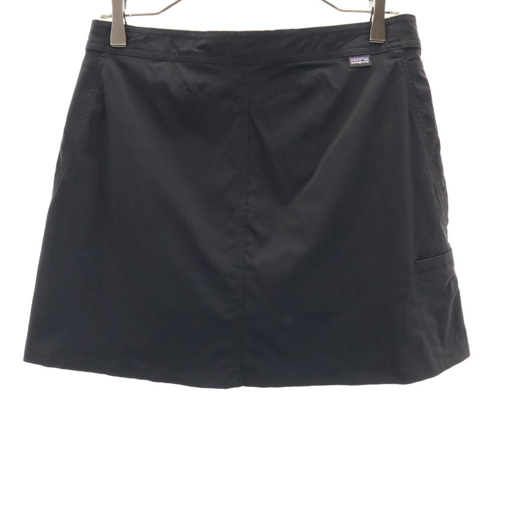 Patagonia Mini Länge Welliger Skort Culotte Rock 8 schwarz Outdoor 58685F0 Damen Gebraucht