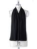 Footmark Dining Apron, Table with Pleats, Black, 403081