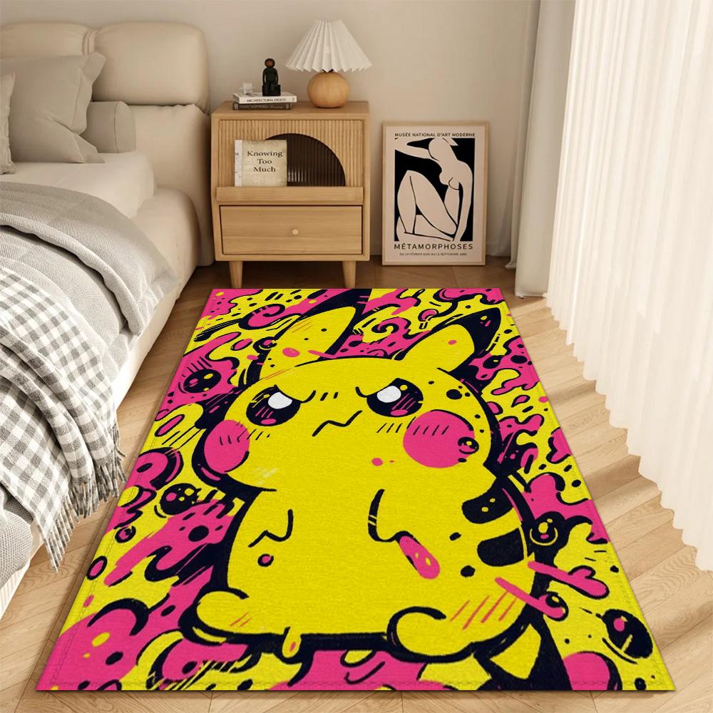 Decoration Rug Mat Bedroom Carpet Room Carpet P-pikachu Home Rugs Doormat Entrance Door Mats Carpets Choice Foot Bath Kitchen