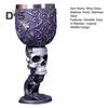Dragon Wine Goblet Cat Chalice Cup Stainless Steel Resin Gothic Macabre Halloween Decorative Bar Whiskey Cocktail Drinking Glasses for Beer Wine