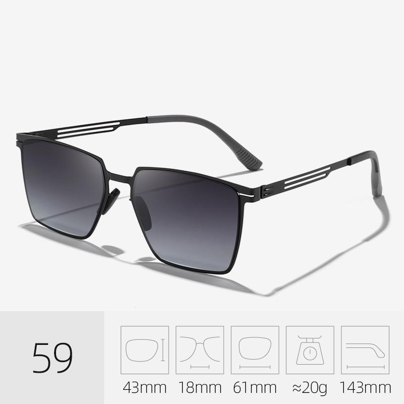 

Ультралегкие поляризационные солнцезащитные очки для мужчин - Высокая четкость, защита от УФ, модные очки для вождения