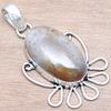 Pendant Ocean Jasper Gemstone Handmade Mother'Day Silver Jewelry 2"