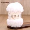 Hand Knitted Fur Yarn Long Hair  Hat Scarf DIY Wool Yarn Simulation Fur Crt Material Autumn Faion Accories