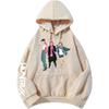 Saja Boys Glow in The Dark Adult Hoodie KPop Demon Hunters Graphic Printing Sweatshirts Long Sleeve Hooded Pullovers Men