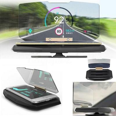 Držák mobilního telefonu Hud Auto Head Up Display Navigace Projektor GPS Projektor Držák držáku