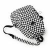 SchoolbagYX ins wind checkerboard schoolbag female Korean version Japanese college student backpack junior high school young men and women lightweigh