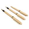 Wood Pen Gifting Pen Box Set Wood Ballpoint Pen Wood Piston Filled Fountain Pen with Metal Tip For Students Adult