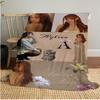 Fashion Music Avatar Plush Blanket Soft Comfortable All Seasons blanket Sofa Office Naps blanket Outdoor Travel throw Perfect Gift
