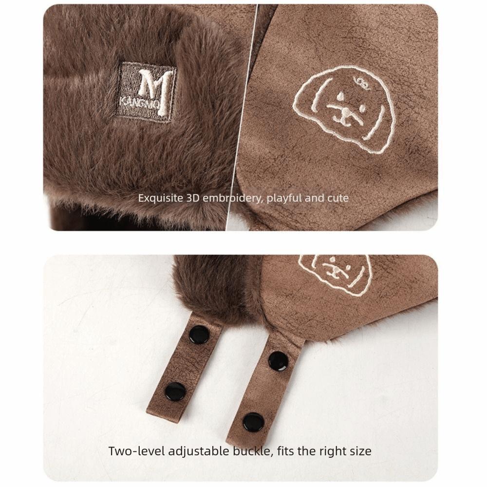 Windproof Plush Children Hat Cold Proof Pullover Hat Fashion Ear Protection Hat  Winter
