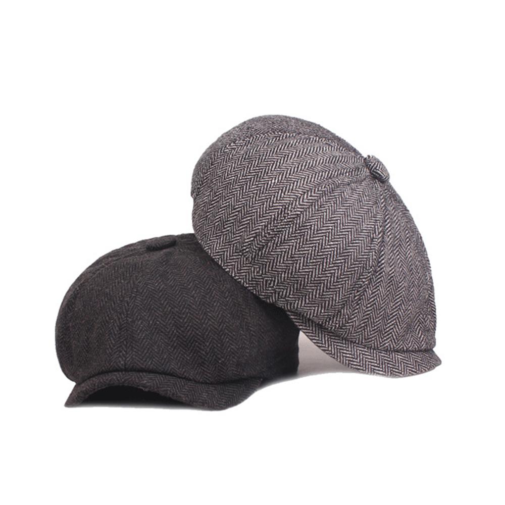 Men Casual Peaky Blinders Hat Spring Autumn Retro Beret Hats Wild Casual Hats Unisex Wild Octagonal Cap Girl Newsboy English Hat