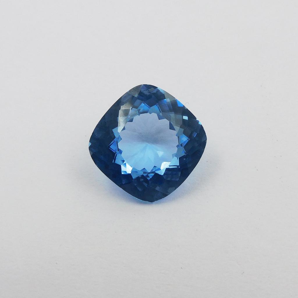 Natural Blue Sapphire 11.15ct Square Cushion Certified Loose Gemstone