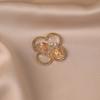 Zhongqianli Jiangshan Anti-light Brooch Light Luxury Women's High-end Suit Pin Temperament Corsage