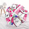 Aristocats, Marie Automatic Opening and Closing Umbrella - 8 Ribs Portable Folding Umbrella with Plastic Handle, Suitable for Leisure and Ha