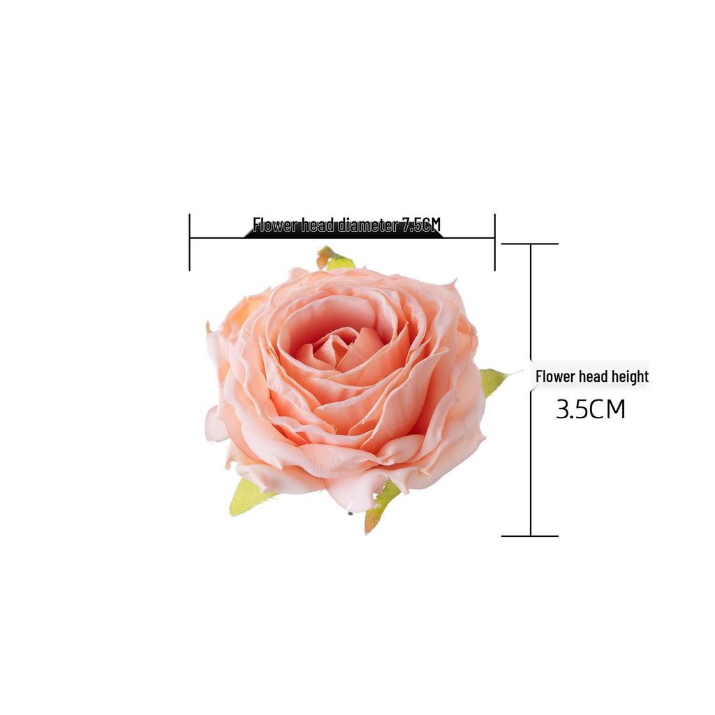 Artificial Rose Flower Heads - Greenery Wedding Decor & Crafts INS Style