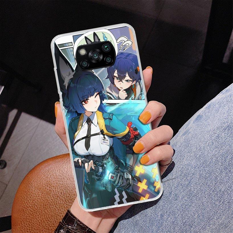 Zenless Zone Zero Hoshimi Miyabi Phnoe Case for Xiaomi Poco X5 X6 X7 Pro X4 Gt F7 Ultra M8 M7 Redmi 15C 15 13C 13 12C 12 Unique
