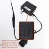 180° Rotation Aquarium Cooling Fans 1/2/3/4/5/6 Heads Fish Tank Cooler  Grass Tank